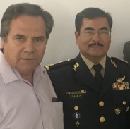 Dip. Ramiro Tuiz y el Comandante de la Tercera Zona Militar
