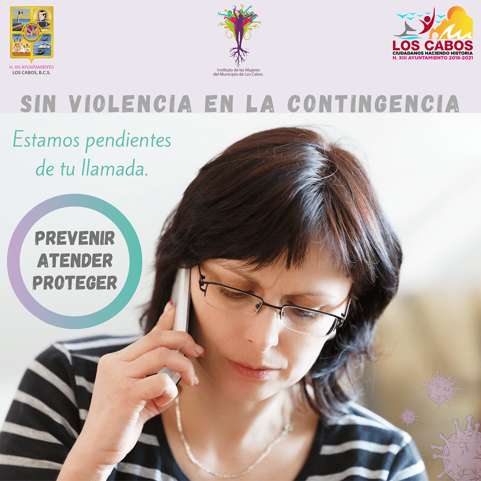 ¡No te quedes callada durante esta contingencia!; la ayuda está al alcance de un&nbsp;WhatsApp