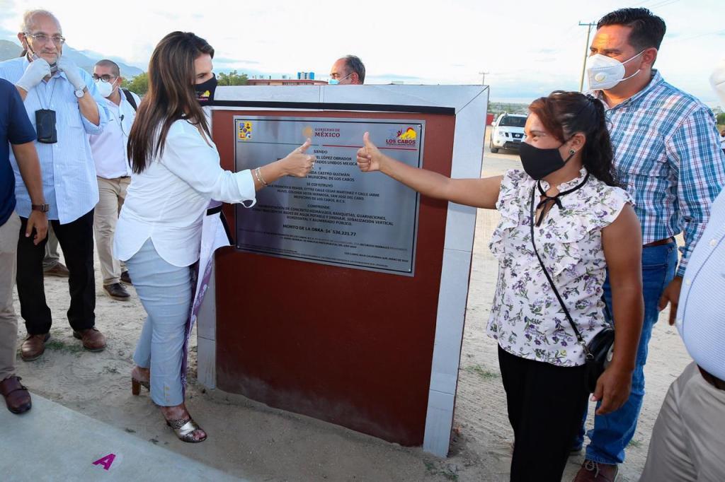 ¡Palabra cumplida de la alcaldesa Armida Castro! Inaugura obras para beneficio de 19 mil 417 habitantes de Los&nbsp;Cabos
