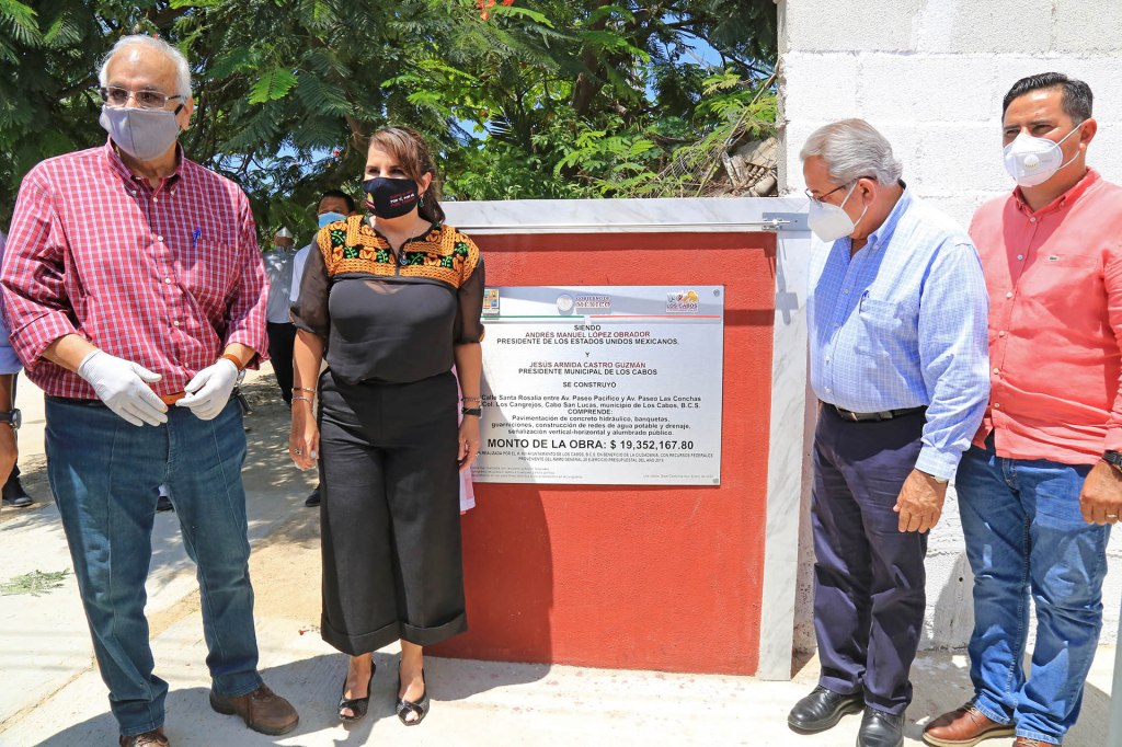 ¡Gobierno de Los Cabos cumple!; inicia la entrega de 22 calles&nbsp;pavimentadas