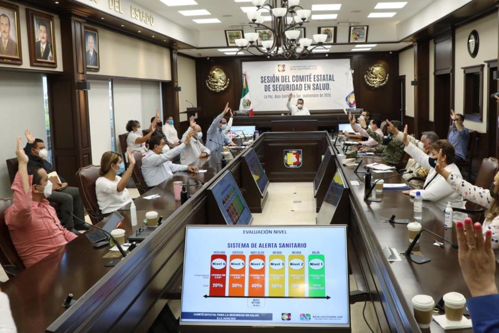 PERMANECE BCS EN EL NIVEL 4 DE ALERTA SANITARIA POR&nbsp;COVID-19