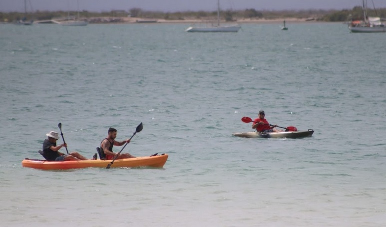 Solamente 180 personas se admiten en Playa&nbsp;Balandra