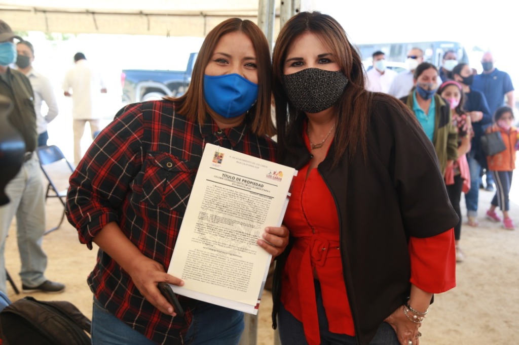 En este año se entregaron 142 títulos de propiedad en&nbsp;#LosCabos