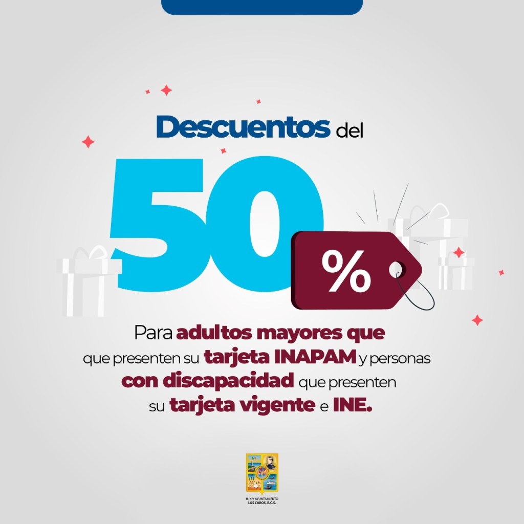¡En Los Cabos adultos y discapacitados pagan 50% de&nbsp;agua!