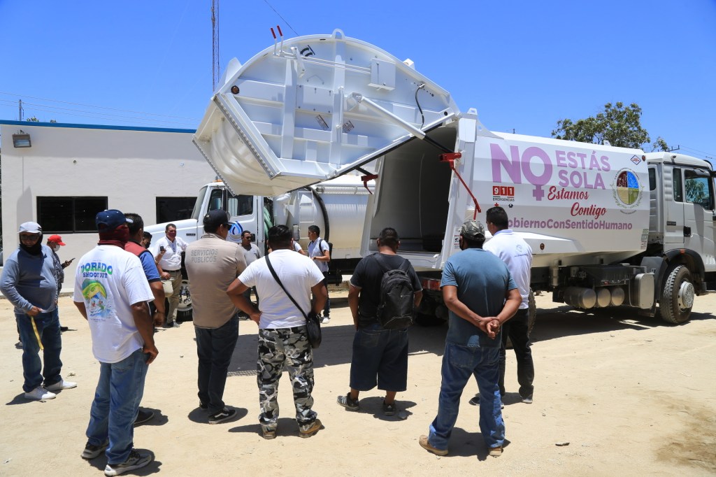 ¡Son 40 nuevos camiones de&nbsp;basura!