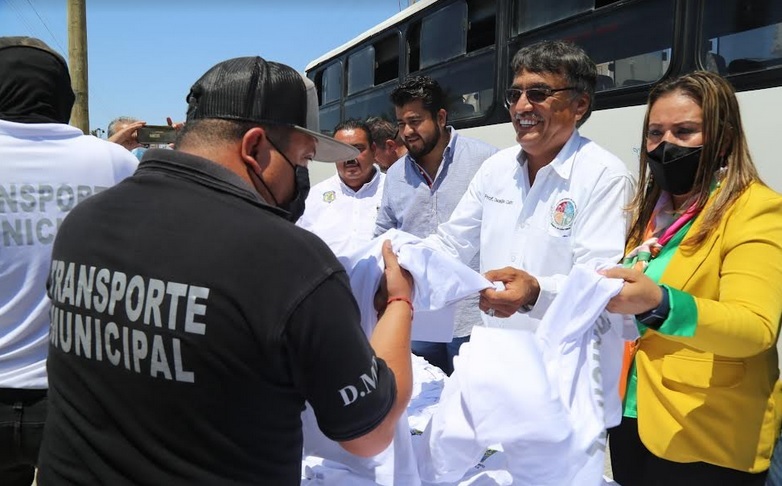 Recibieron uniformes Inspectores del&nbsp;Transporte