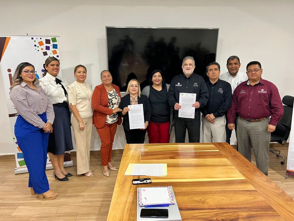 IMDIS Los Cabos firma convenio de colaboración con el&nbsp;ISIPD