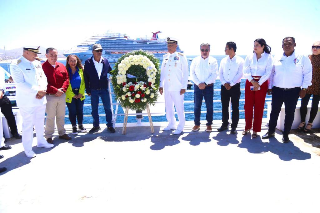 Conmemoran en Los Cabos el 106º aniversario de la Nacionalización de la Marina en México y 81 años de celebrar el Día de la Marina&nbsp;Nacional