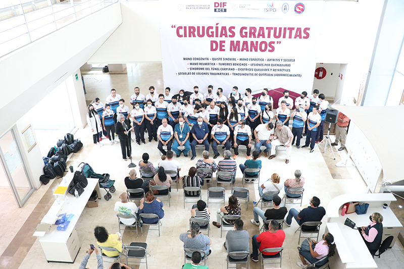 REALIZA GOBIERNO DE BCS SEGUNDA JORNADA DE CIRUGÍAS DE MANOS EN EL HOSPITAL&nbsp;SALVATIERRA