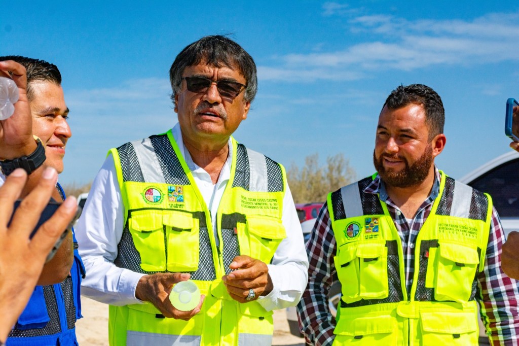 AUTORIDADES MUNICIAPALES, RECORRIERON EL POZO NUMERO 5, UBICADO EN EL ARROYO DENOMINADO SALTO SECO EN CABO SAN&nbsp;LUCAS