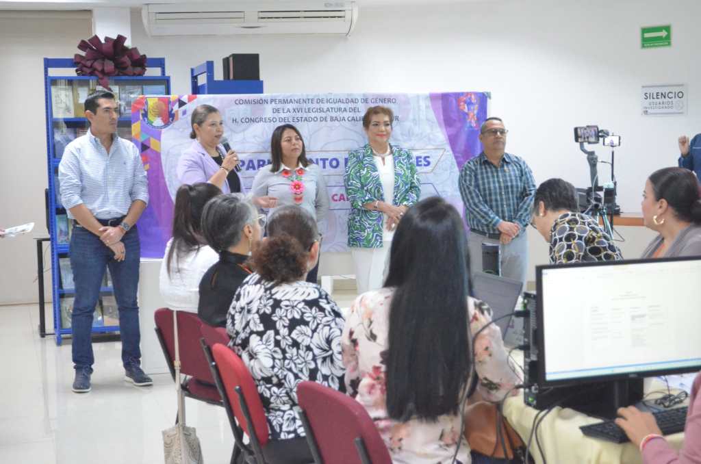 Reconoce LAD que aún falta trabajar más para que la igualdad sea sustantiva en&nbsp;BCS