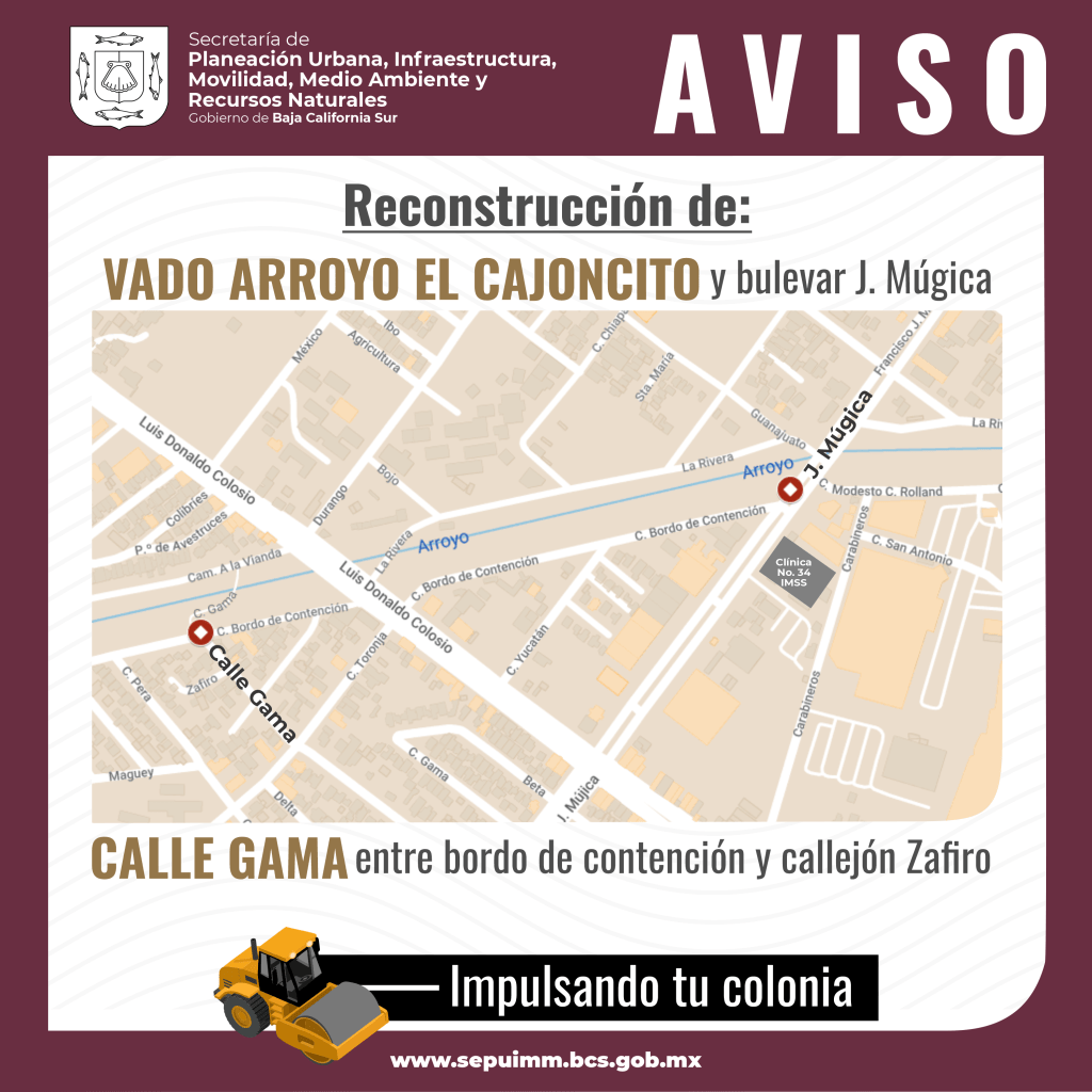 CONTINÚA GOBIERNO DEL ESTADO CON REHABILITACIÓN DE&nbsp;VIALIDADES