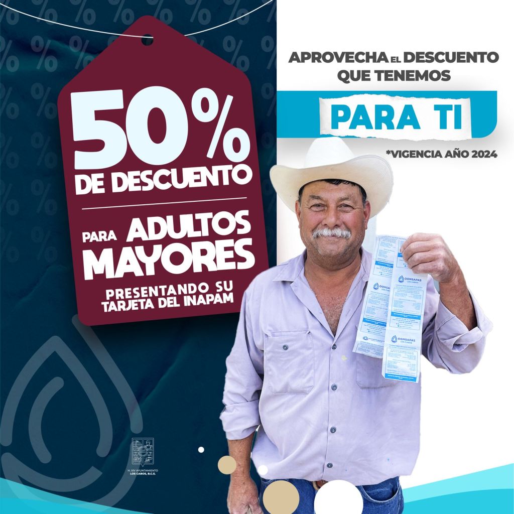 Para este año 2024 se mantienen vigentes los descuentos de hasta el 50% para las personas con discapacidad y de la tercera&nbsp;edad.
