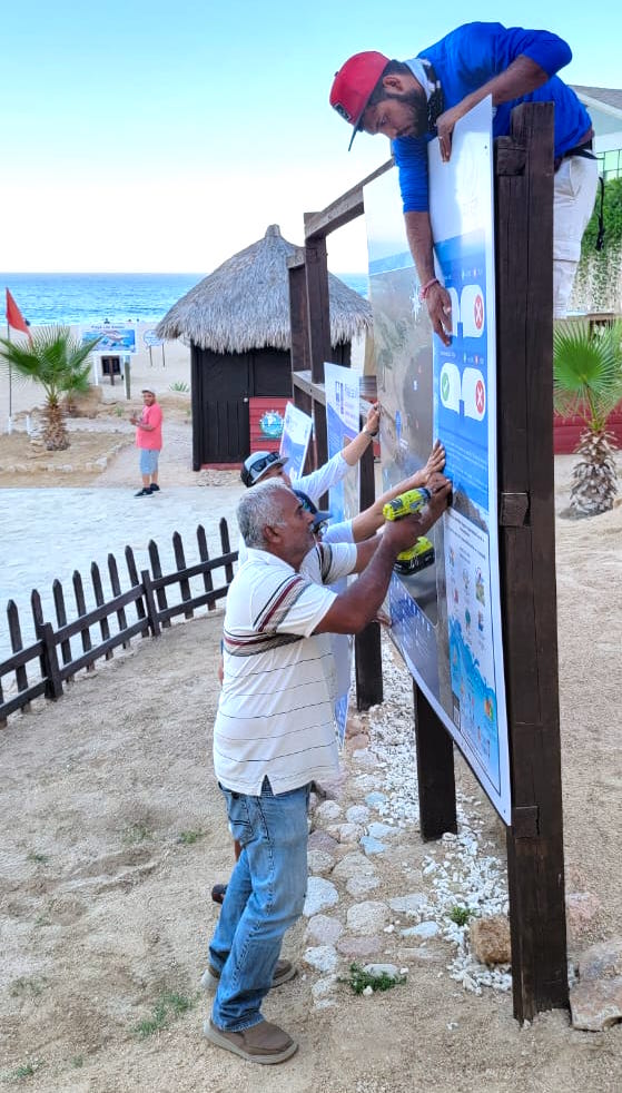 Autoridades del XIV Ayuntamiento trabajan de manera permanente en la vigilancia, mantenimiento, conservación y protección de las playas públicas de Los&nbsp;Cabos.