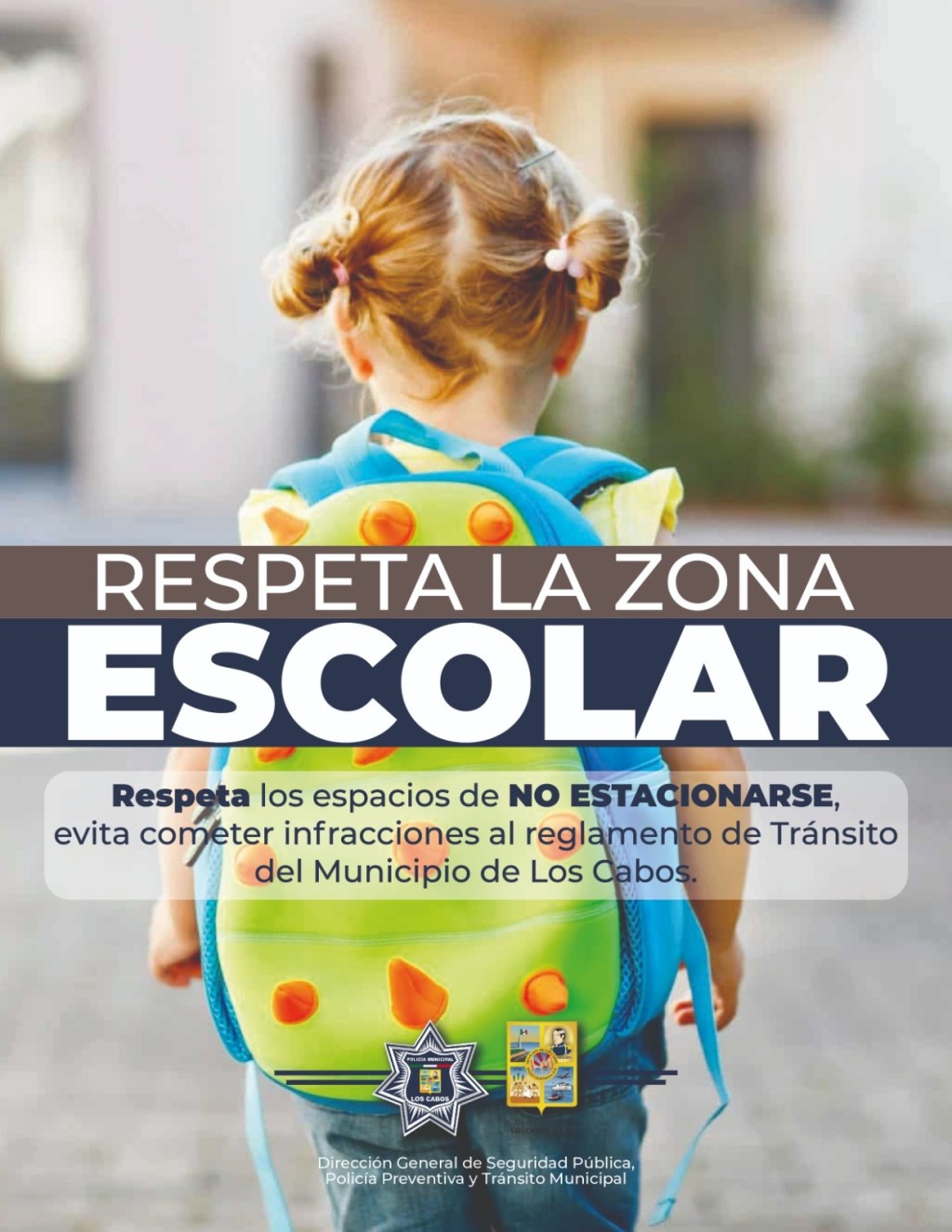El Gobierno de Los Cabos reafirma su compromiso con la seguridad vial y la protección de la comunidad estudiantil alrededor de las zonas&nbsp;escolares.