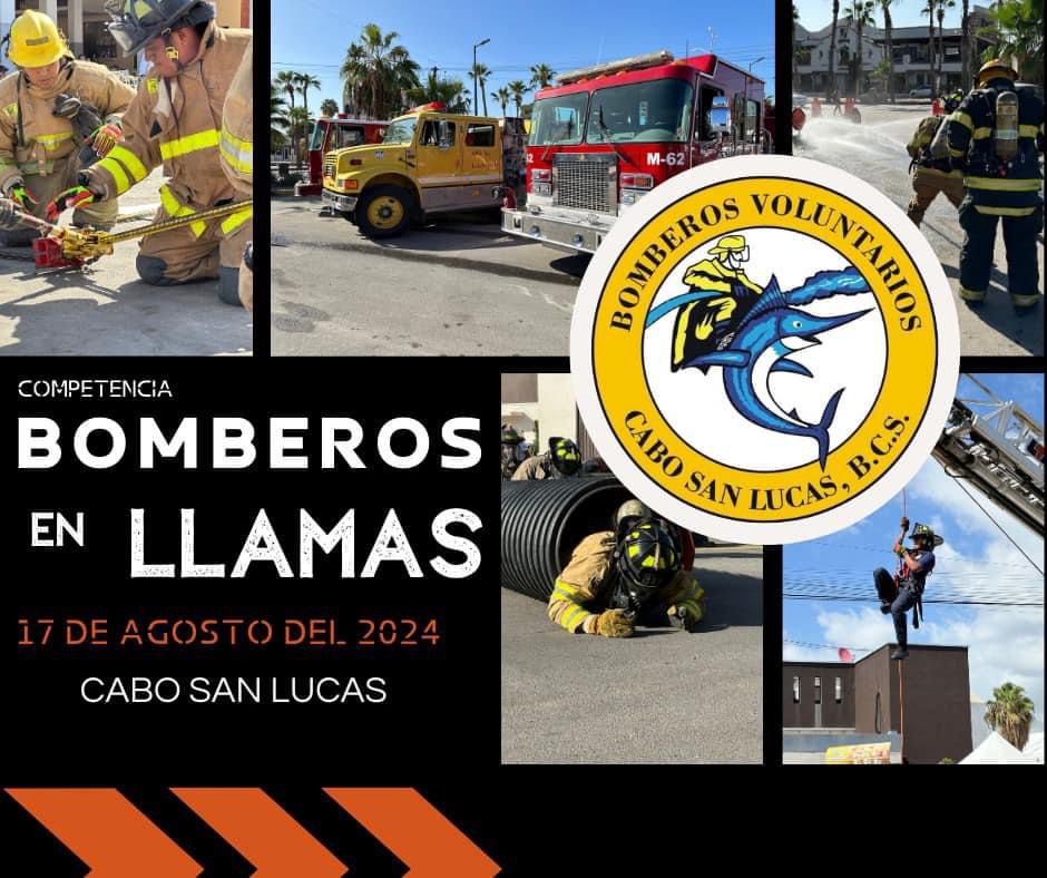 Se ha iniciado el mes con capacitación, equipamiento y también, sana convivencia entre bomberas y bomberos de Baja California&nbsp;Sur.