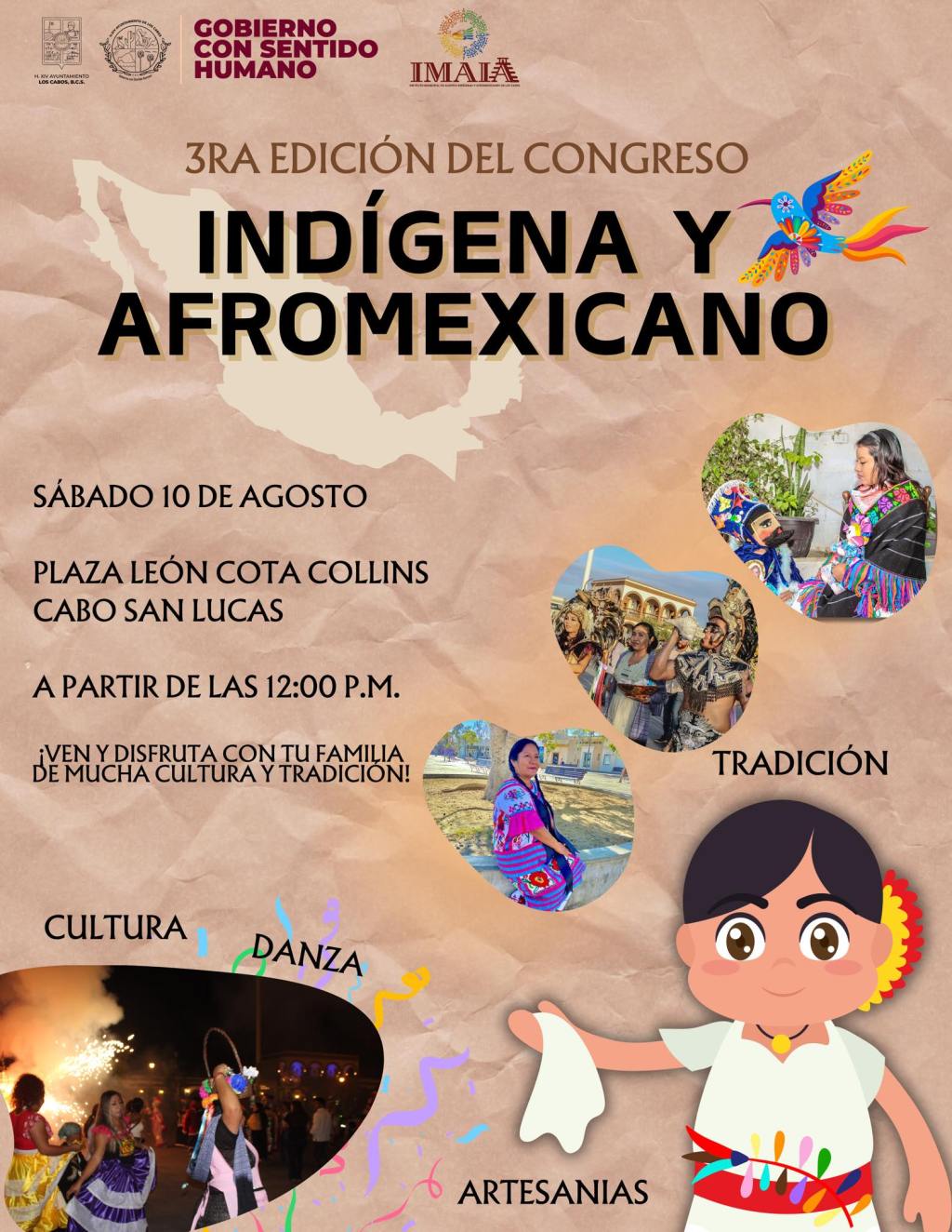 El IMAIA, realizará la Tercera Edición del Congreso Indígena y&nbsp;Afromexicano.