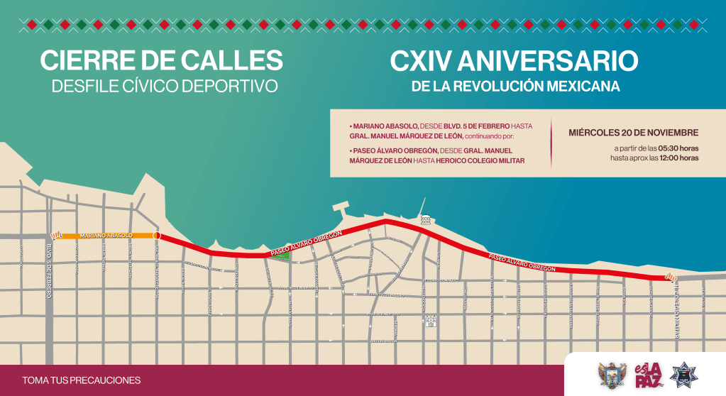 Seguridad vial durante el Desfile del 20 de Noviembre: Un llamado a la conciencia&nbsp;ciudadana