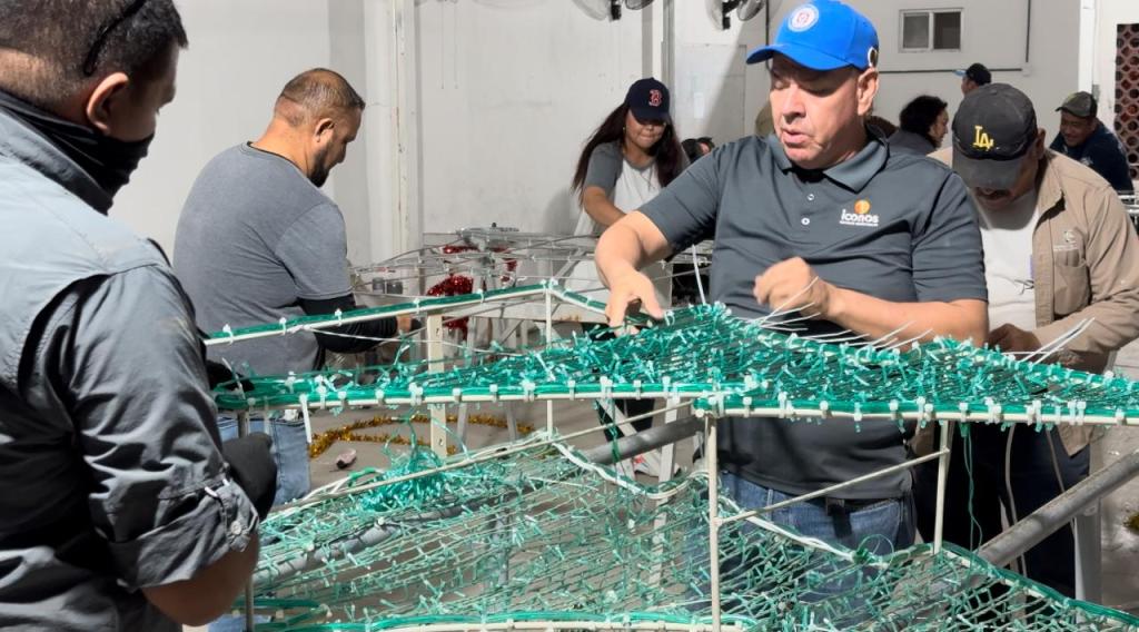 Encendido de Luces Navideñas en Palacio de Gobierno de&nbsp;BCS