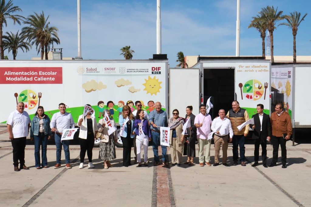 Gobernador de Baja California Sur se compromete a mejorar la alimentación de los&nbsp;estudiantes