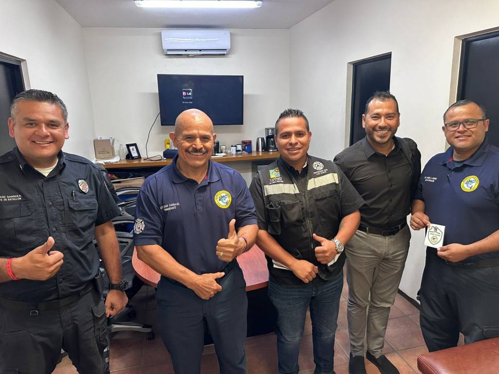 Alianza por la Seguridad en Los Cabos: Bomberos y Protección Civil Unen&nbsp;Fuerzas