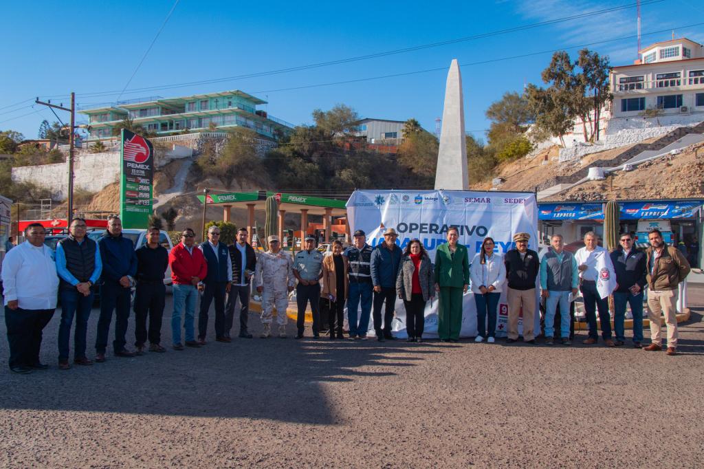 Alcaldesa de Mulegé encabeza operativo Guadalupe-Reyes para garantizar seguridad en temporada&nbsp;decembrina