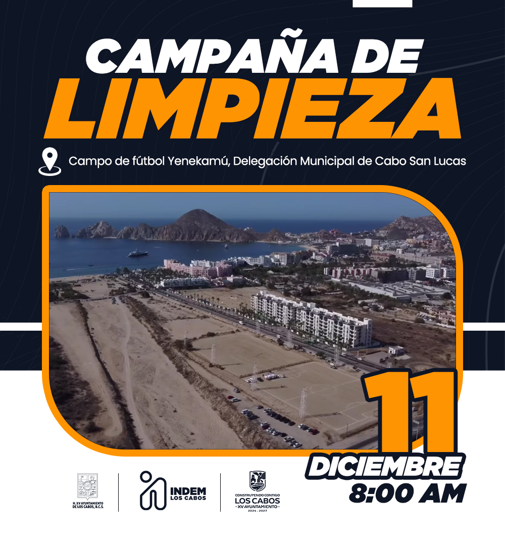 Invitación a la Campaña de Limpieza en el Campo&nbsp;Yenekamú