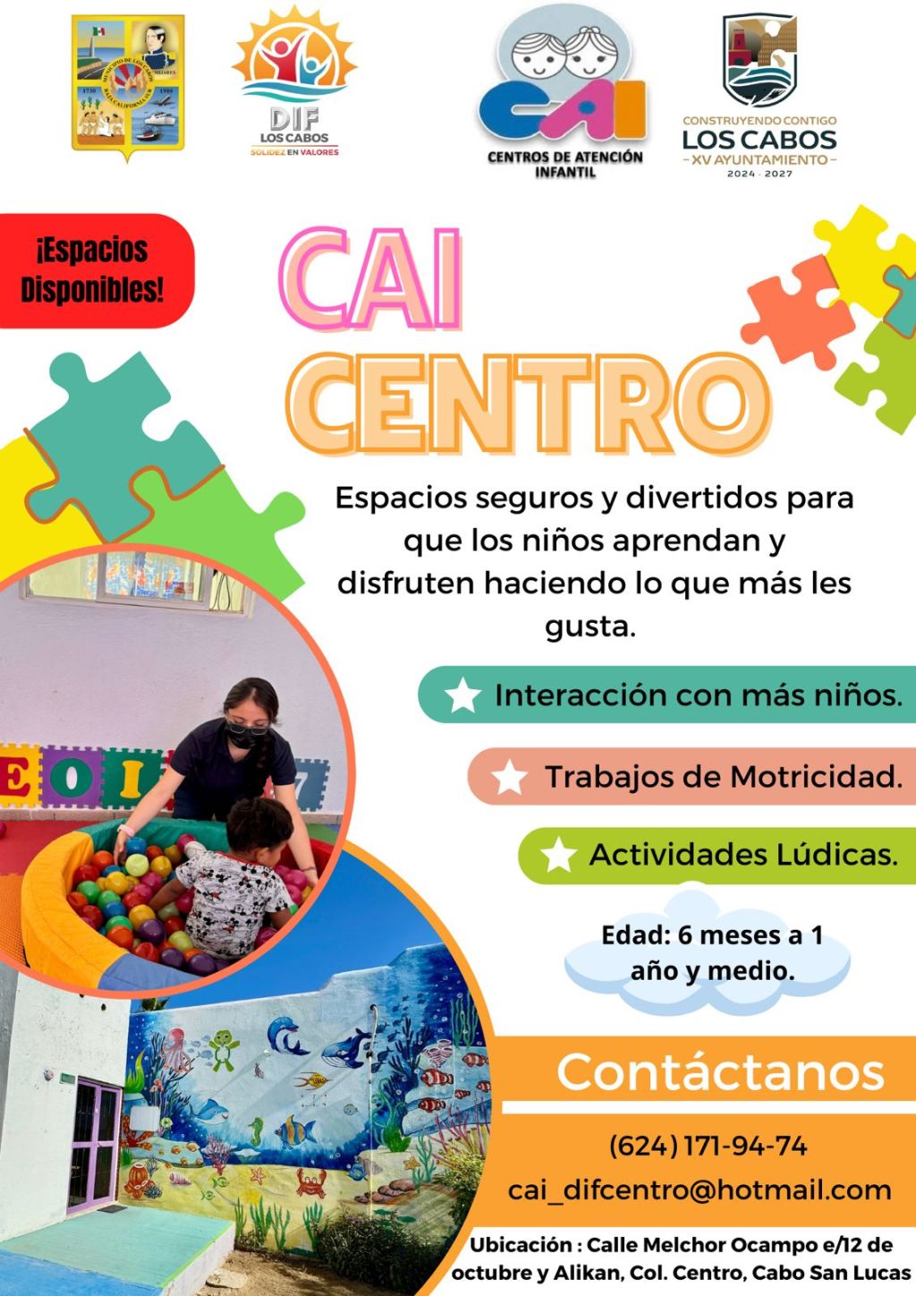 Sol Delgado Moreno Refuerza el Apoyo a Familias de Los Cabos con la Apertura de Inscripciones en el&nbsp;CAI