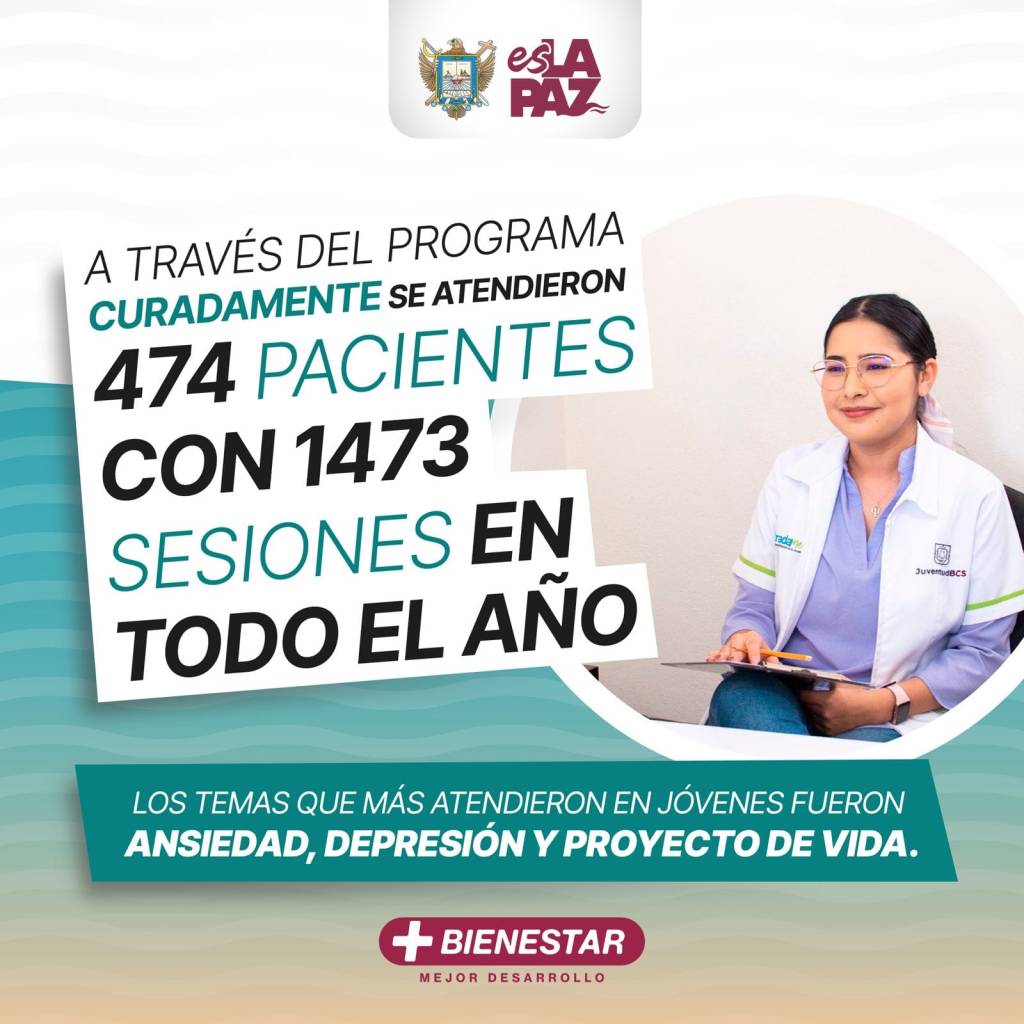 Más de 1,400 Terapias Gratuitas Ofrecidas a Jóvenes Paceños en&nbsp;2024