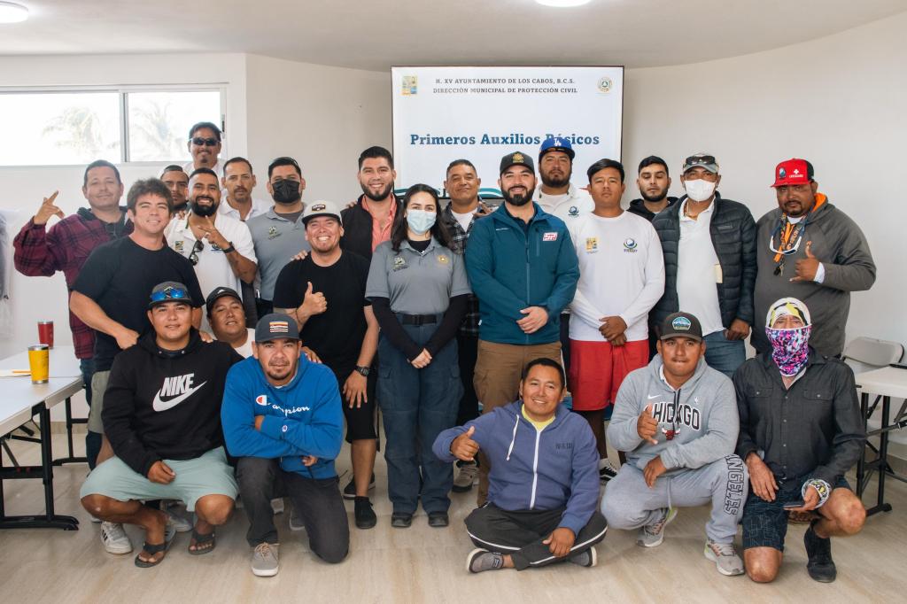 Capacitan a personal de Zofemat Los Cabos ante posibles emergencias en&nbsp;playas