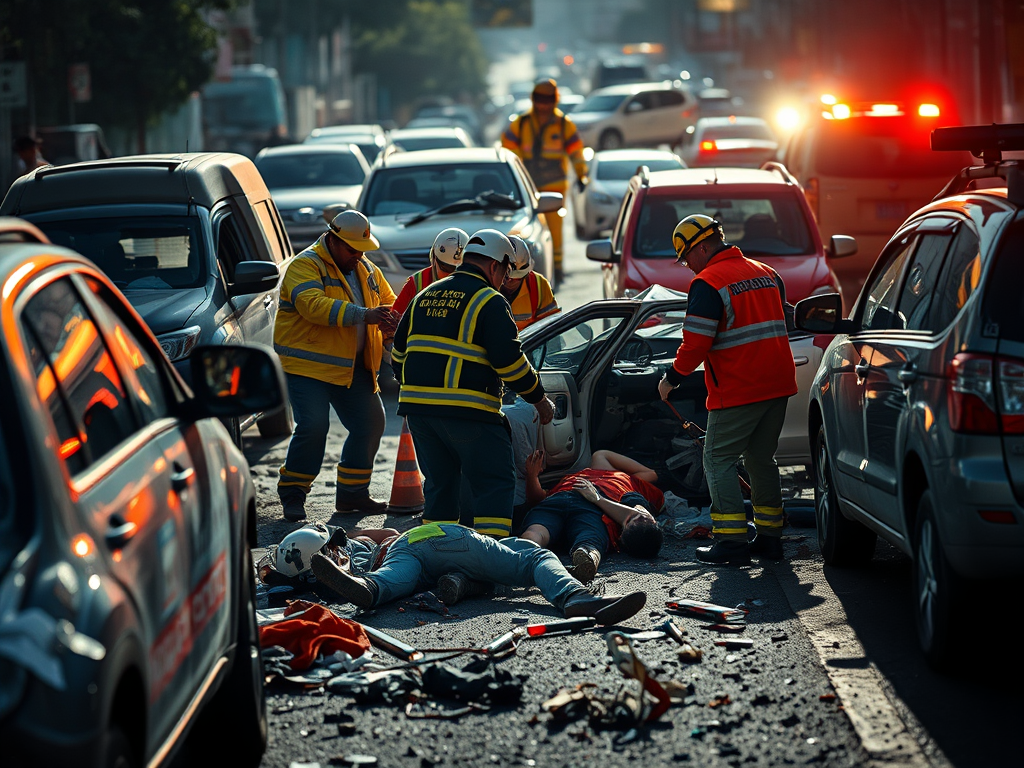 ¡La Paz en el Caos! ¡Accidentes de Tráfico Dejan una Estela de Destrucción, Heridos y una Víctima&nbsp;Fatal!