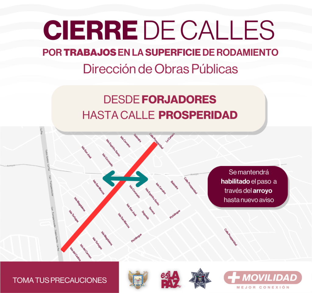 Habilitan Cruce Temporal por Obra de Pavimentación en&nbsp;Tabachines