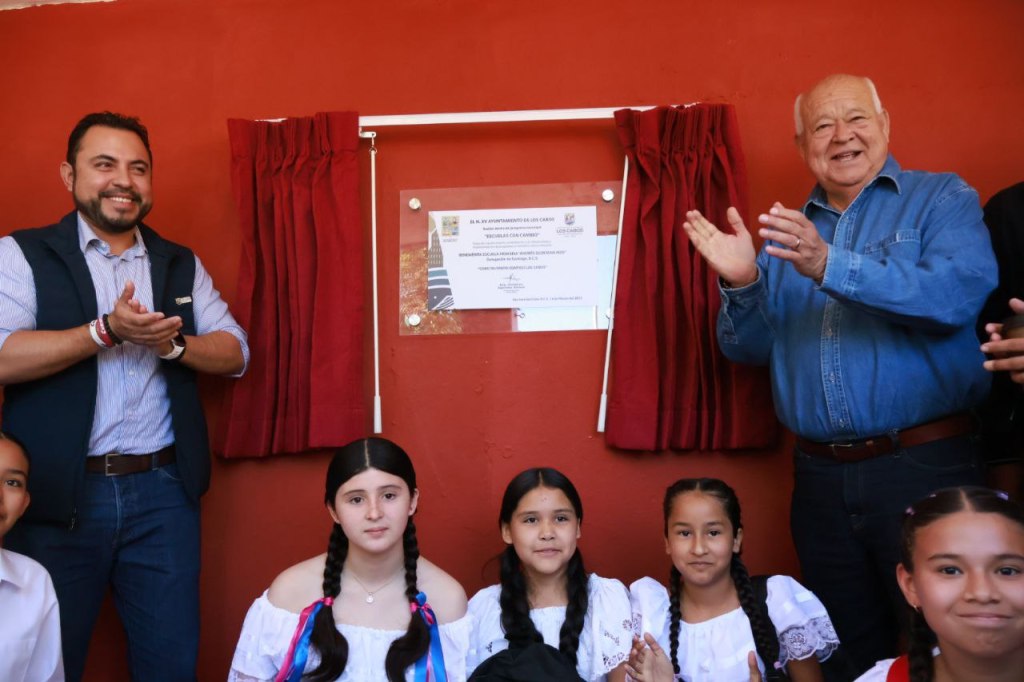 Arranca Víctor Castro, el programa “Escuelas con Cambio” en Los&nbsp;Cabos.