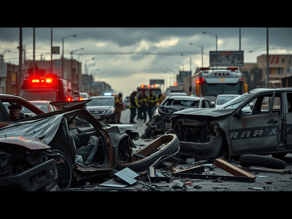 ¡TERROR EN LAS CALLES DE LA PAZ! ¡OLEADA DE ACCIDENTES SIEMBRA EL CAOS Y LA&nbsp;DESGRACIA!