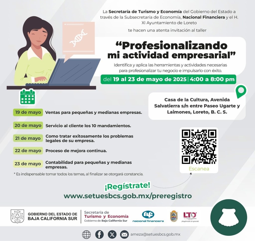 Gobierno de Loreto, bajo el liderazgo de Paz Ochoa, Impulsa la Profesionalización de Emprendedores y Empresas&nbsp;Locales