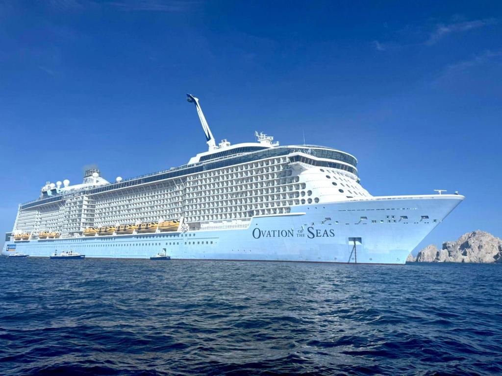 Arriba el Imponente Crucero Ovation of the Seas a Los Cabos, Reforzando el Turismo de Alto&nbsp;Valor