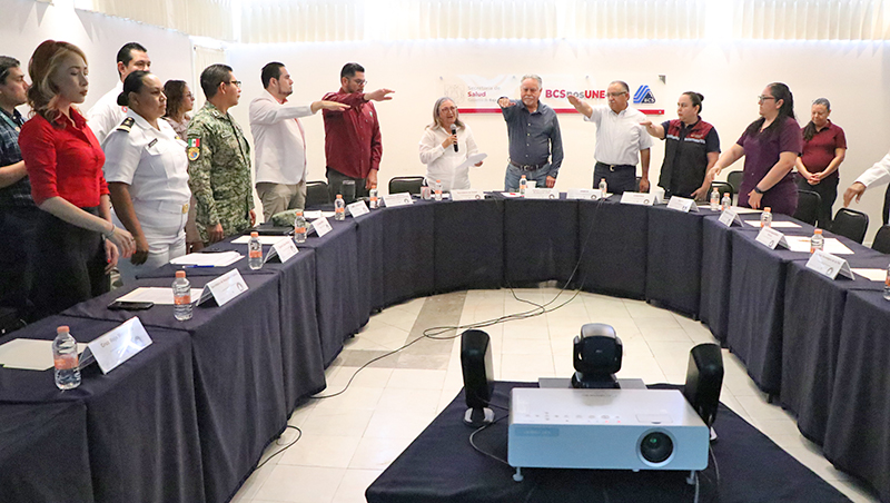 Instituciones de salud de BCS se preparan ante la temporada de huracanes&nbsp;2025.