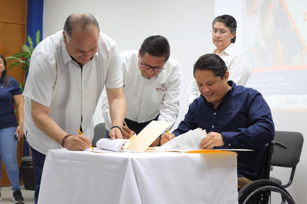 Firman convenio de colaboración IMDIS Los Cabos y el Servicio Nacional de Empleo en&nbsp;BCS.