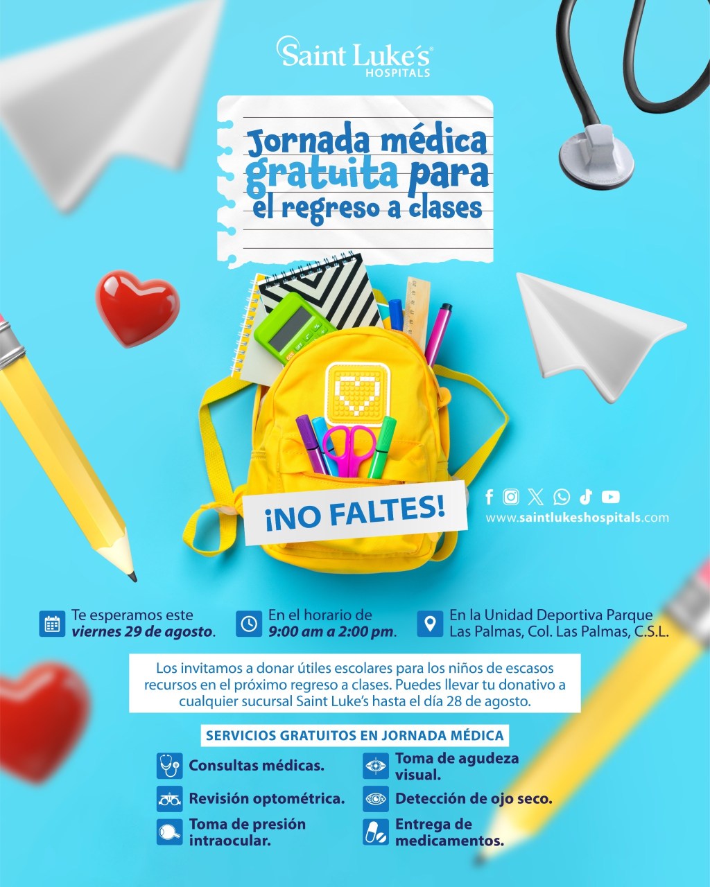 Los Cabos Ofrecerá Jornada Médica Gratuita por Regreso a&nbsp;Clases