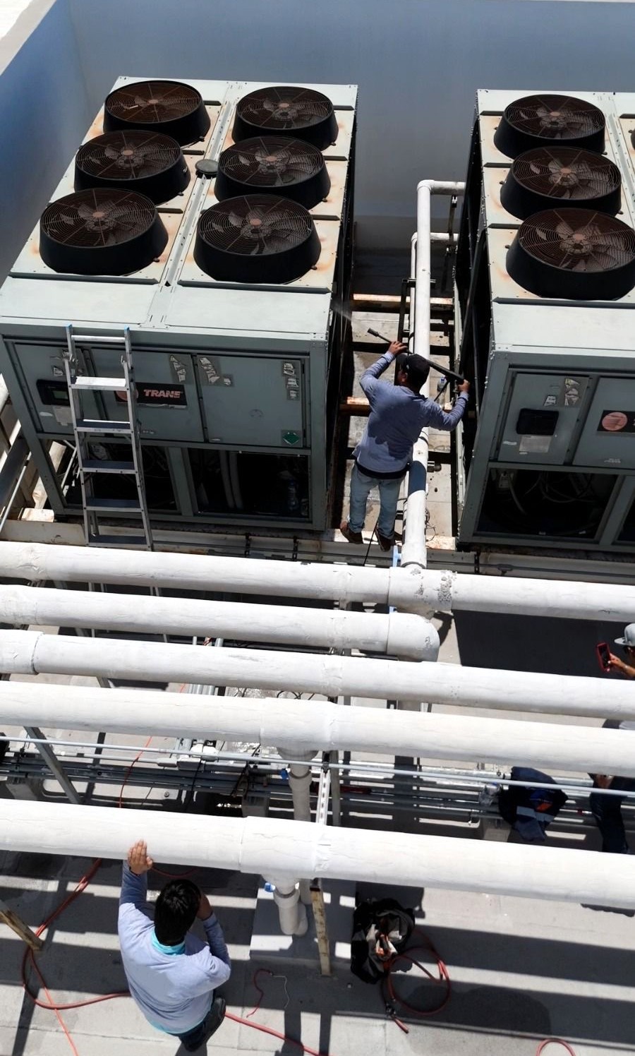 Gobierno del Estado inicia trabajos de mantenimiento del Centro de Justicia Penal de La&nbsp;Paz.