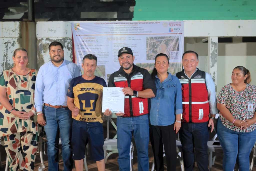 Presidente de Los Cabos da banderazo de inicio para la rehabilitación del estadio de&nbsp;Caduaño.