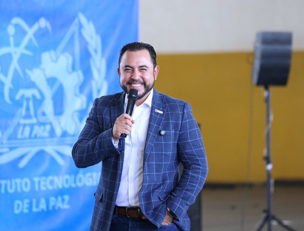 Participa Christian Agúndez en encuentro académico con estudiantes del Tecnológico de La Paz. (04 de Noviembre&nbsp;2025)