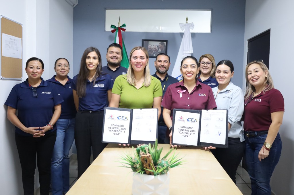 Promueve ICATEBCS y CEA la capacitación y profesionalización del sector&nbsp;hídrico.