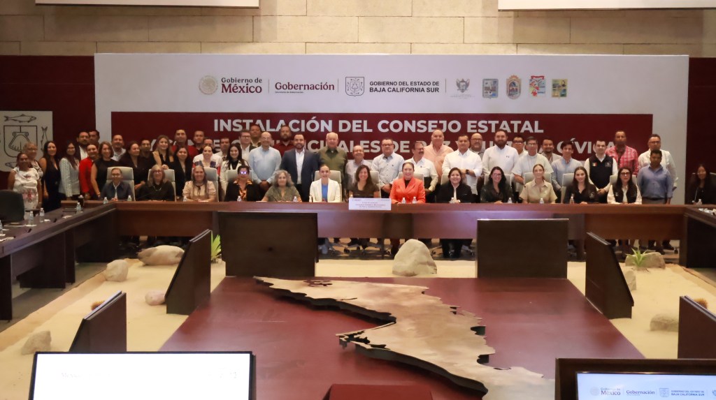 Encabeza Gobernador Víctor Castro instalación de Consejos de Paz y Justicia Cívica en&nbsp;BCS.