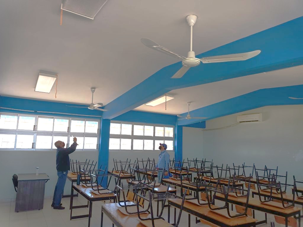 Rehabilita SEP capacidad eléctrica en 53 escuelas de BCS durante&nbsp;2025.