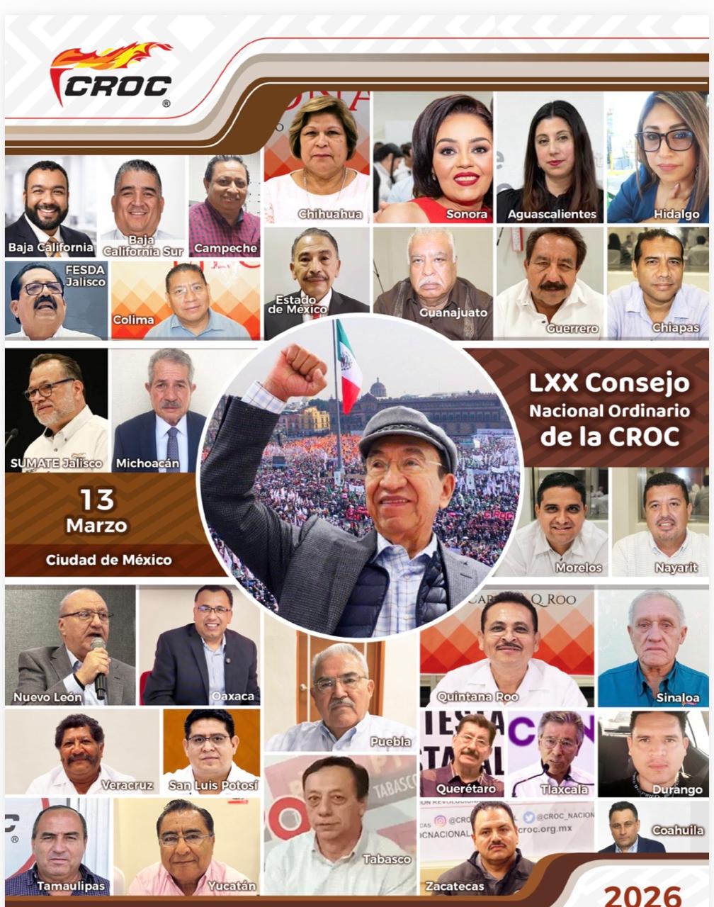 Liderazgo, Unidad y Renovación Sindical en la&nbsp;CROC