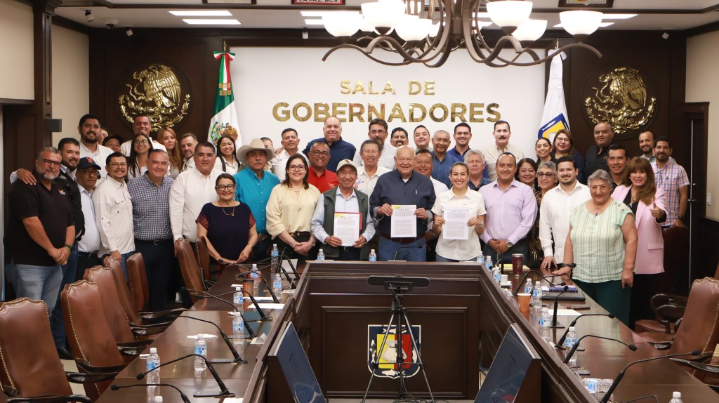 Acuerdan Gobierno del Estado y CROC impulsar obras de conservación de agua y suelos en BCS (03 de Marzo&nbsp;2026).