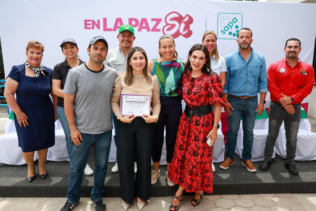 Con memoria y perspectiva de género: OOMSAPA La&nbsp;Paz