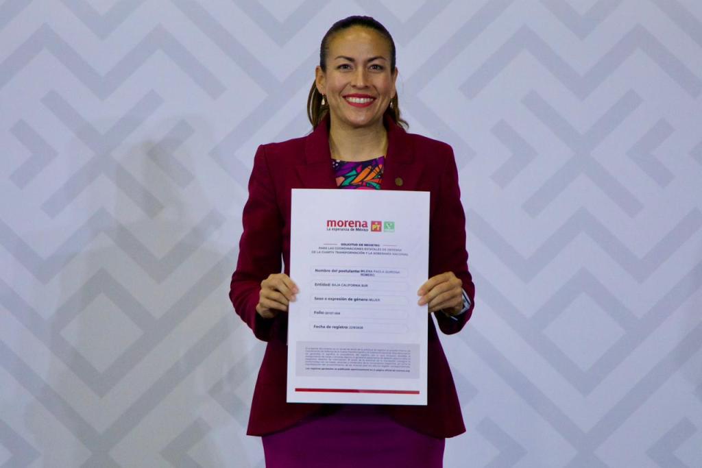 Consistencia, resultados y una ventaja irreversible; Milena Quiroga llega a la definición de Morena como la candidata inobjetable