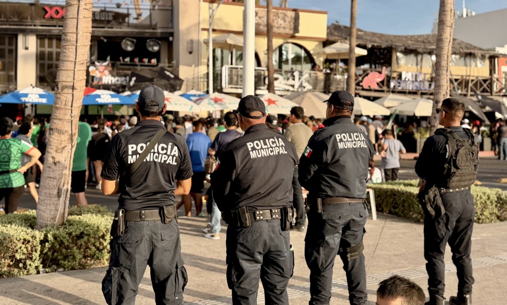 Ayuntamiento de La Paz despliega operativo de seguridad por partido de México (05 de Julio&nbsp;2026).